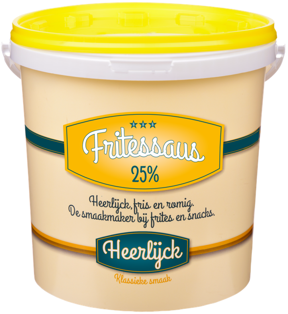 Heerlijck Fritessaus 25% 10kg